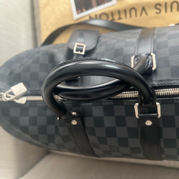 (SOLD)Louis Vuitton Damier Graphite Keepall 45 - Picture 9 of 15